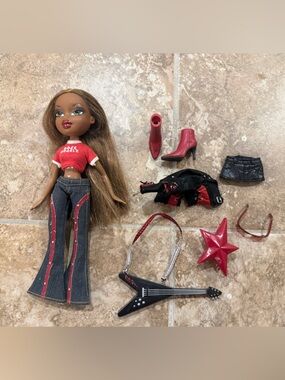 Bratz Rock Angelz Sasha 2005 Vintage MGA Near complete